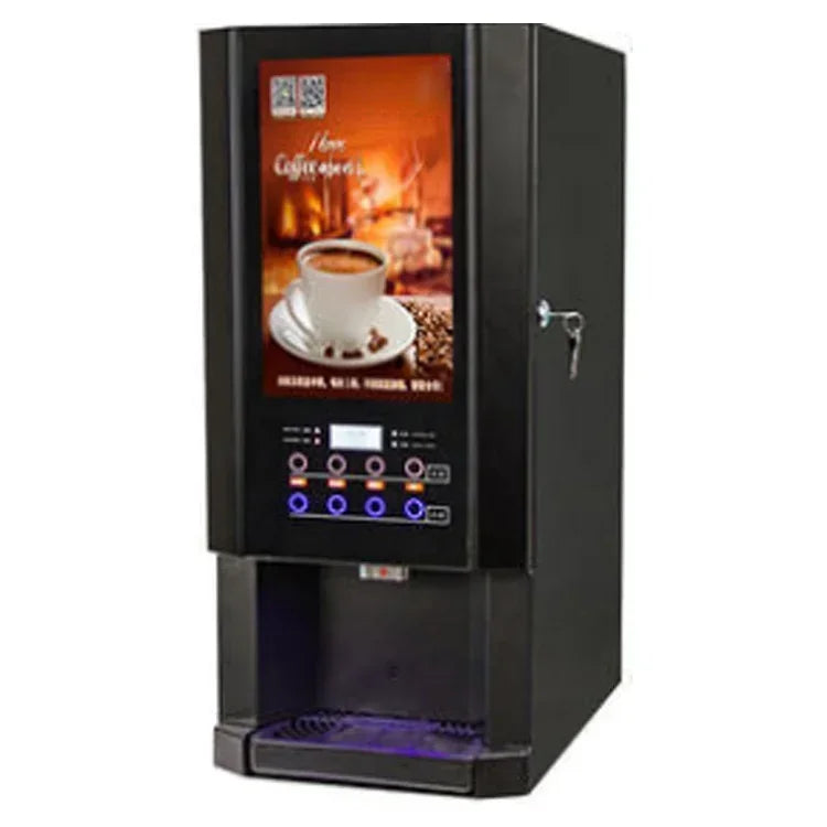 Table 6 Flavors Of Hot And Cold Coffee Machine Automatic One Hot Cocoa Juice Instant Coffee Machine