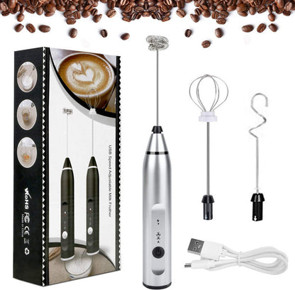 304 Stainless Steel Handheld Electric Whipping Machine, Milk Foaming Machine, Amazon Mini Wireless Whipping Machine