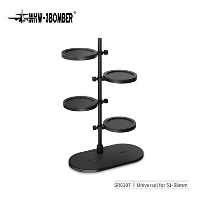 MHW-3BOMBER Magnetic Espresso Storage Stand Coffee Distributor&Tamper&Dosing Ring Storage Shelf Barista Accessories Storage Rack