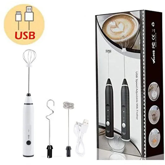 304 Stainless Steel Handheld Electric Whipping Machine, Milk Foaming Machine, Amazon Mini Wireless Whipping Machine