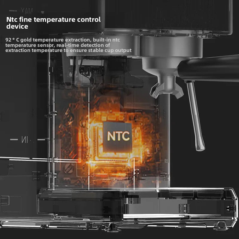 Automatic Coffee Machine with Built-In Grinder – Fresh Bean to Cup