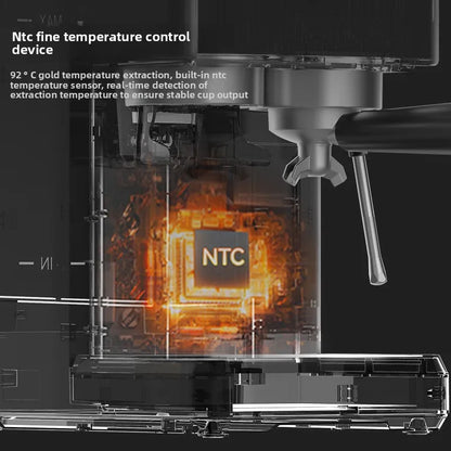 Automatic Coffee Machine with Built-In Grinder – Fresh Bean to Cup