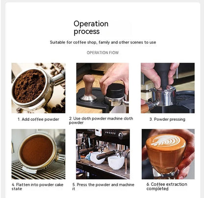 Aluminum Coffee Powder Dosing Ring Receiver Magnetic Suction Powder Ring Coffee Machine for 51 53 58Mm Coffee Filter Tamper