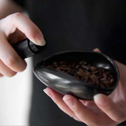 Bean dish, coffee bean dispenser tray and evaporator, barista's espresso accessoriespc