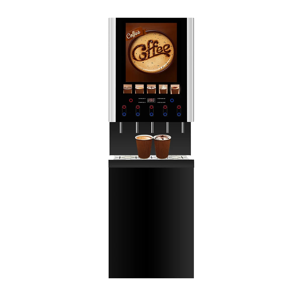 Professional Smart Intelligent Type Fully Automatic Equipment Vending Espresso Coffee Machine