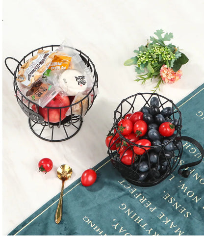 Coffee Capsule Basket Multifunction Hollow Metal Stand Holder Vintage Coffee Pod Storage Shelves Rack for Home Cafe Hotel