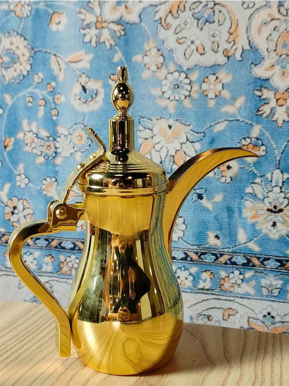 Arabian Coffee Pot Handmade Coffee Pot Turkish Sharing Pot Portable Arabian Kettle Espresso Coffee Make