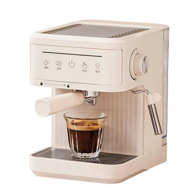 20Bar Electric Italian Coffee Machines Professional Espresso Coffee Maker Semi Automatic Milk Frother Cappuccino Latte Maker