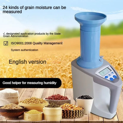 New LDS-1G High Precision Automatic Digital Grain Corn Rice Wheat Moisture Humidity Gauge Meter Tester Detector