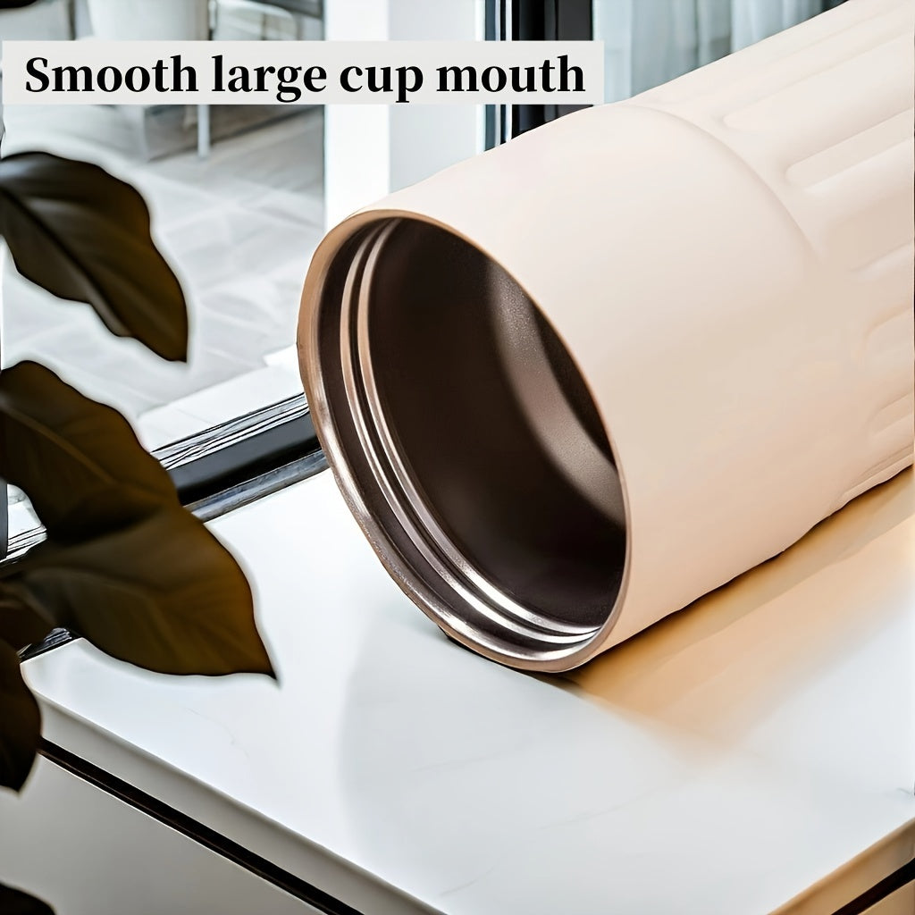 460ml Insulated Smart Mug - Premium 316 Stainless Steel, Splash-Proof, Portable Travel Tumbler for Hot and Cold Beverages, Perfect Gift for Any Occasion, Durable, Leak-Resistant, Easy to Clean and BPA-Free