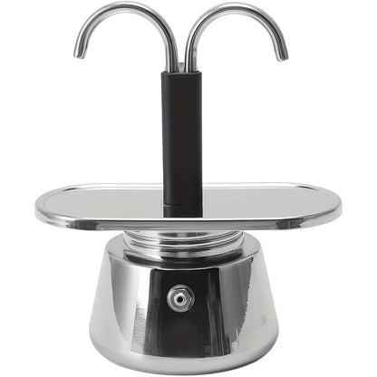 304 Stainless Steel Moka Pot Coffee Maker | Classic Stovetop Espresso